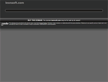 Tablet Screenshot of leonsoft.com